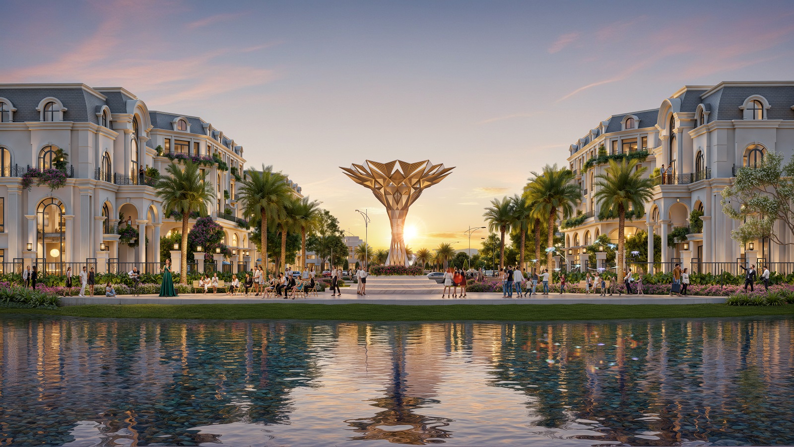 thiết kế biệt thự The Crown Bắc Giang