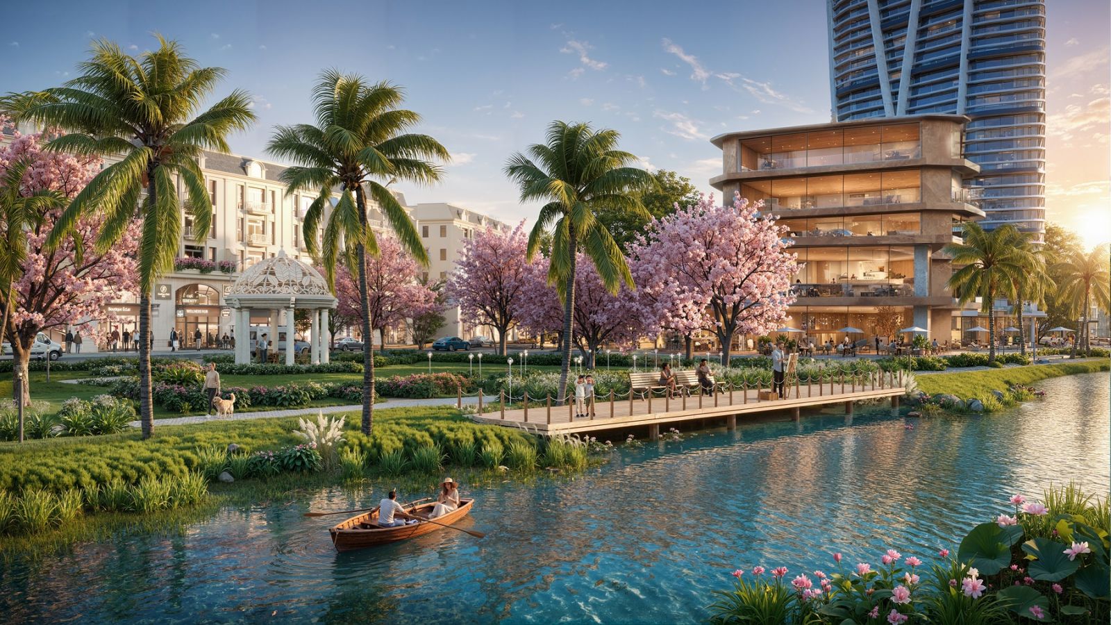 tiện ích dự án The Crown Bắc Giang