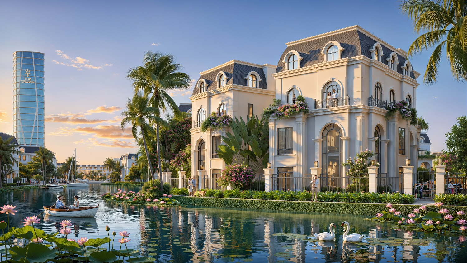 THIẾT KẾ BIỆT THỰ THE CROWN BẮC GIANG