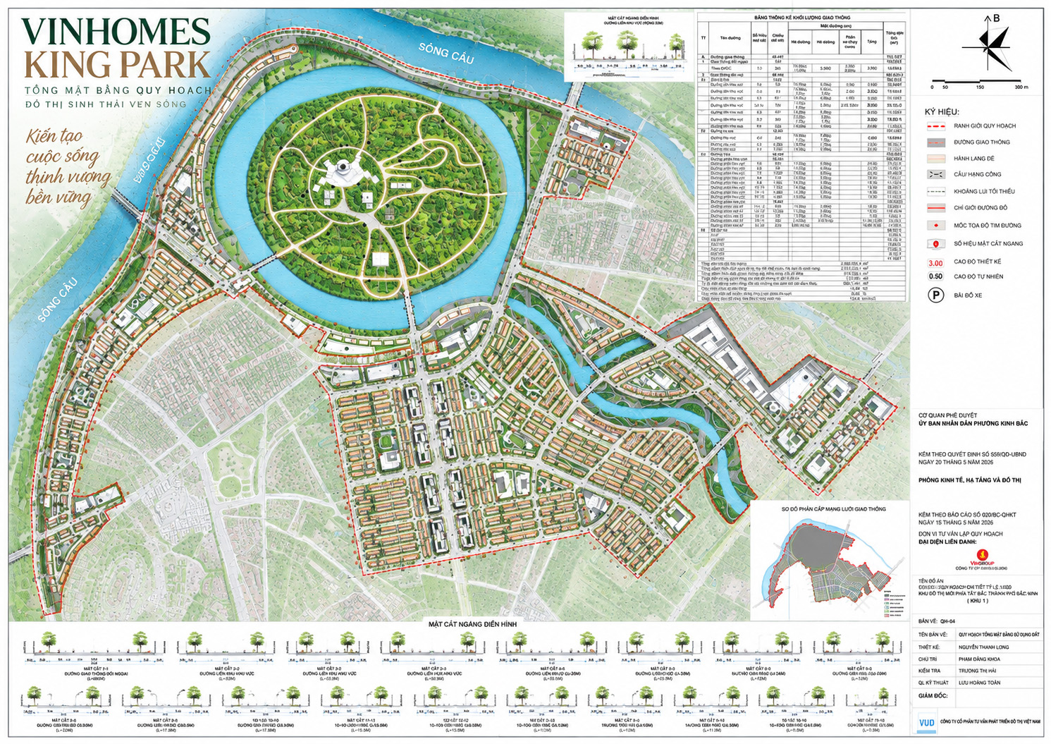 mặt bằng vinhomes king park